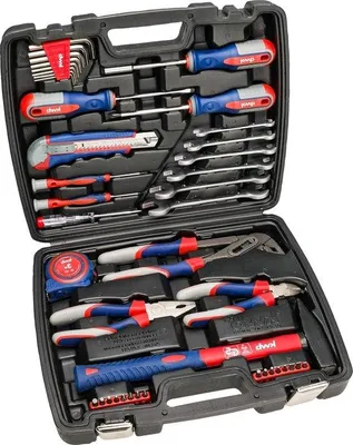 Produktbild von Werkzeugkoffer mit 65 Teilen – komplettes 42-teiliges Werkzeugset