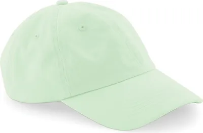 Produktbild von Beechfield B653 | Low Profile 6 Panel Dad Cap / Vorgebogener Schirm - Farbe: Pastel Mint - Größe: One Size