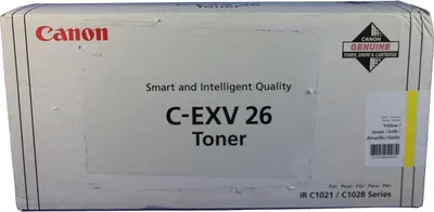 Produktbild von Canon C-EXV 26, 6000 Seiten, Gelb
