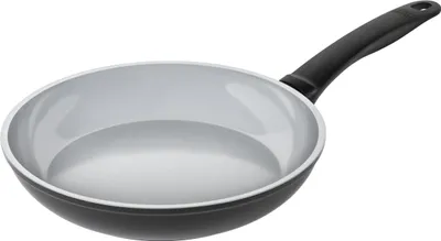 Zdjęcie produktu dla KUHN RIKON 31562, Okrągły, Patelnia uniwersalna, Czarny, Stal nierdzewna, Ceramika, 220 °C, Aluminium