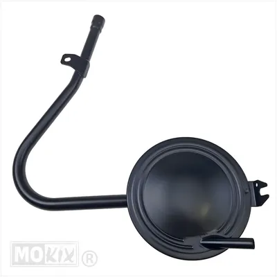 Zdjęcie produktu dla Układ wydechowy z homologacją, czarny dla Solex 2200/3300/3800/Oto Std