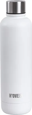 Image de NOVEEN Bouteille isotherme en acier inoxydable mat | 500 ml, blanc