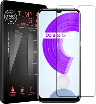 Produktbild von 2x Conie Glasfolie für Realme C31 Displayschutz Folie Panzer Glas Premium Schutzfolie Set Blasenfrei