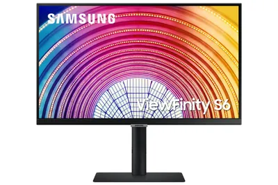 Produktbild von Samsung S24A600NAU - S60A Series - LED-Monitor - 60 cm (24") - 2560 x 1440 QHD @ 75 Hz - IPS