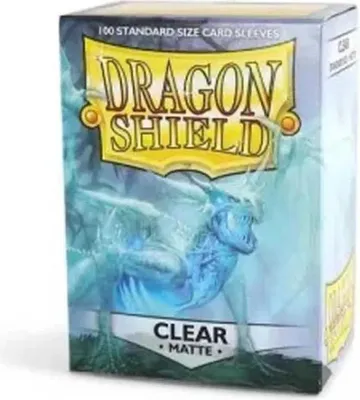 Produktbild von Dragon Shield Matte Kartenhüllen 100 Beutelchen Durchsichtig  Kinder Durchsichtig One Size