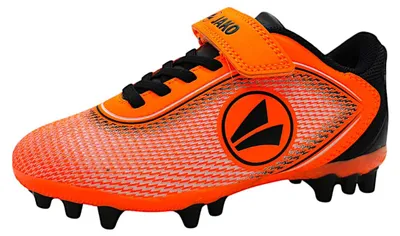 Image de Jako J-SFG, chaussures de sport pour enfants, chaussures de football, crampons, couleur orange