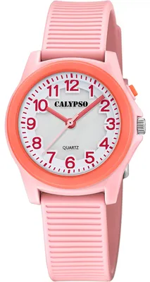 Produktbild von Calypso Kinder Analog Uhr Fashion Kunststoff Armbanduhr rosa UK5823/1