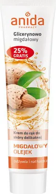 Immagine prodotto di Anida, Crema mani, glicerina e mandorle, 125 ml - A lungo termine!