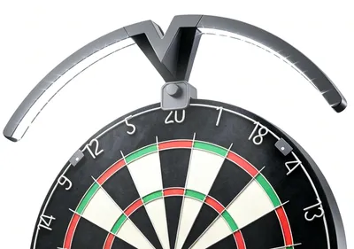 Produktbild von BrightArk Dart Beleuchtung, LED Dartscheibe Beleuchtung, 6000K Helle Lichtleiste für Dartscheiben, Einfache Montage auf Allen Standard Dartscheiben