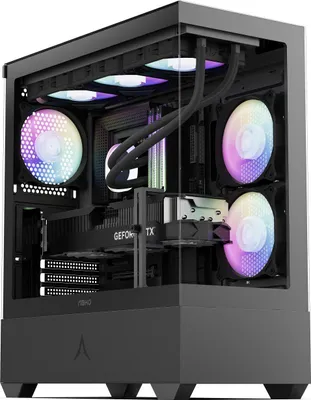 Obrázok produktu pre SPIRE Marine U30 RGB behuizing - Skriňa pre hráčov PC - Tvrdené sklo