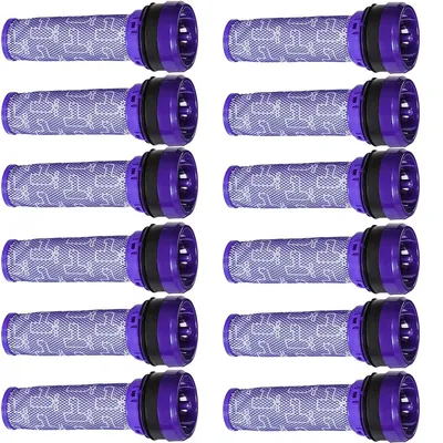 Produktbild von 12 Stück Dyson Filter DC37 DC33C DC39 DC28C DC53 Pre-Filter Vormotorfilter Staubsauger