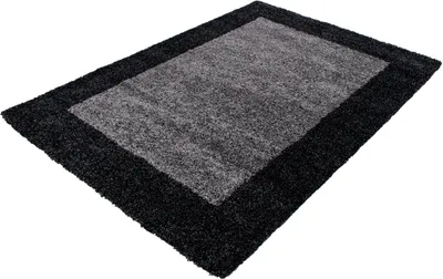 Image de Life Shaggy Ombre tapis poils longs rectangle 300x400cm anthracite