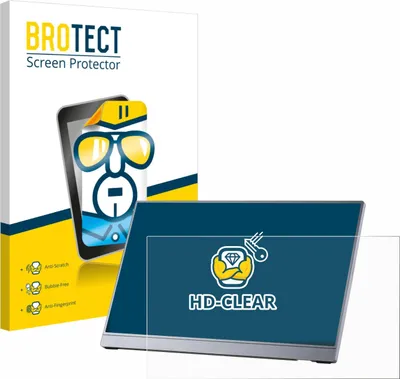Produktbild von Für Arzopa Z3FC 16.1" Schutzfolie BROTECT Displayschutz Display Schutz Folie Klar Transparent