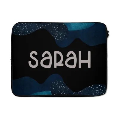 Produktbild von MuchoWow® Laptop Hülle 17 Zoll Laptoptasche Sarah - Pastell - Mädchen - Zipper - Schutzabdeckung