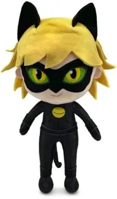 Produktbild von Cat Noir Miraculous Kuscheltier - 30 cm Plüschtier Adrien Agreste Stofftier Disney