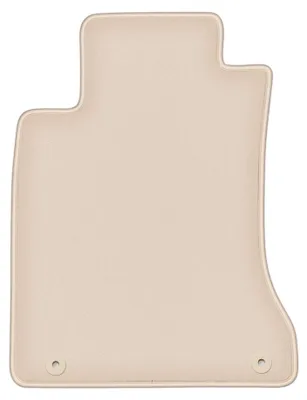 Produktbild von DURBAN Beige Velours-Fahrerfußmatte für Infiniti Q30 Schrägheck (2015-2019)