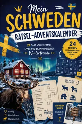 Produktbild von Mein Schweden Rätsel-Adventskalender