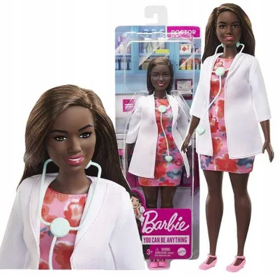 Image de Barbie You can be Doctor en blanc