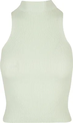 Immagine prodotto di Urban Classics Donna - Top dolcevita a costine menta - L