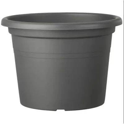 Obrázok produktu pre Kvetináč Deroma Cylinder Anthracite Injected Kruhový Ø 50 cm 50 x 35 cm