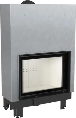 Produktbild von Kamineinsatz aus Stahl KRATKI MBA 17 kW Ø 200 mit Schiebetür