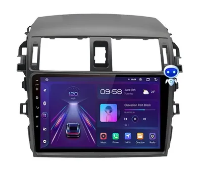 Obrázek produktu pro Junsun Autorádio Toyota Corolla E140 E150 2006 -2013 Android s GPS navigací, WIFI, USB, Bluetooth, Android rádio Toyota Corolla E140 E150 2006 -2013 Výkon: 2GB RAM + 32GB ROM