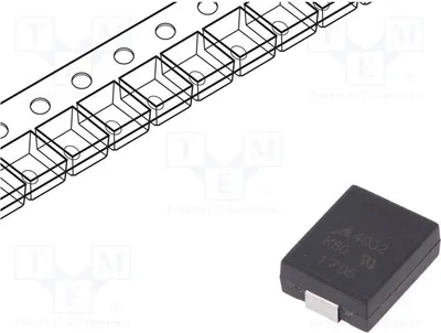 Obrázek produktu pro 2x Varistor: Oxid kovový, 65 V DC, 1,2 kA, 4,2 J, 4032, SMD, 50 V AC, 250 mW, B72660M0500K072, SMD