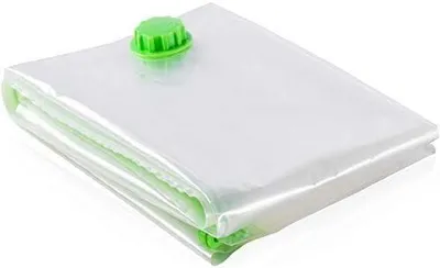 Produktbild von PolkaHome® Extra große Vakuum-Aufbewahrungsbeutel 130 x 100 cm, Jumbo luftdichte Platzspar-Kompressionsbeutel für Kleidung, Bettdecken,