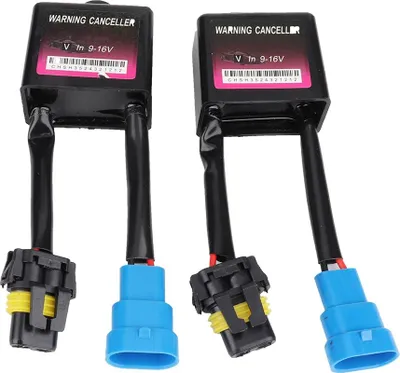 Image de Alarme lumineuse Filtre Avertisseur Annuleur Connecteur Prise Faisceau de câbles Anti-scintillement Décodeur C6