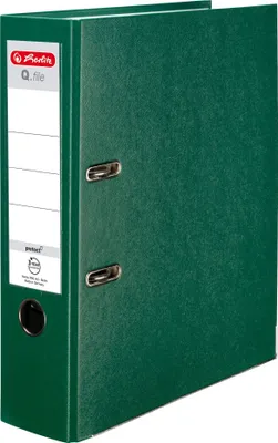 Produktbild von Segregator A4 8cm PP zielony Q file