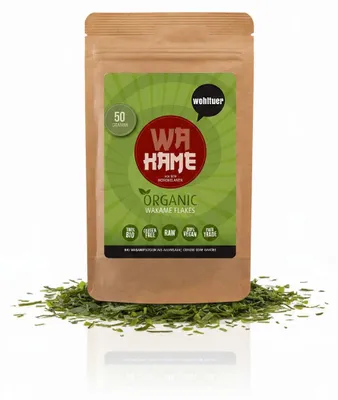 Produktbild von Wohltuer Wakame Flocken Rohkost 50g
