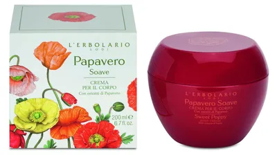 Image de L'Erbolario Crème pour le corps PAPAVERO SOAVE