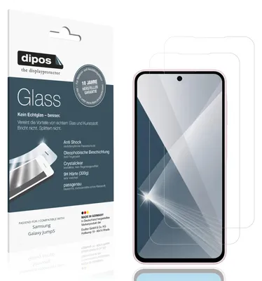 Produktbild von 2x Schutzfolie für Samsung Galaxy Jump5 - Anti-Shock 9H Folie dipos Glass Kunststoffglas