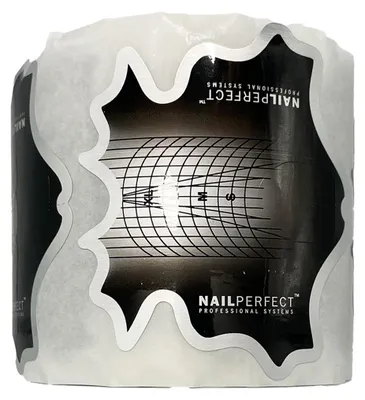 Produktbild von NailPerfect Accessoire NailPerfect Tips & Forms Premium Forms 300Stuks