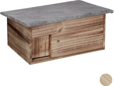 Produktbild von relaxdays Ježčí domeček - sada pro zimní ochranu