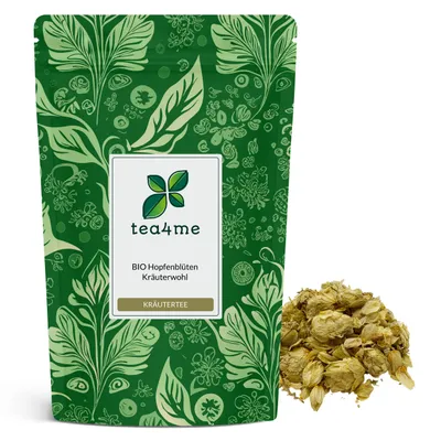 Produktbild von BIO Hopfenblüten (Hopfenzapfen Tee)