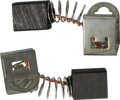 Produktbild von vhbw 2x Kohlebürste 9 x 7,5 x 6 mm kompatibel mit Bosch GSR 24 VE-2 (Nr. 0 601 912 220) Bohrmaschine, Schlagbohrer + Feder