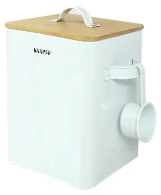 Produktbild von Waschpulverbox 6,5 Liter – weiß mit Deckel und Dosierhilfe