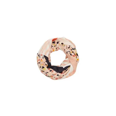 Image de Écharpe tube en viscose pour femme s.Oliver 2114624, couleur : corail