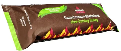 Produktbild von KaminoFlam Holzscheit Dauerbrenner | 40 Stück