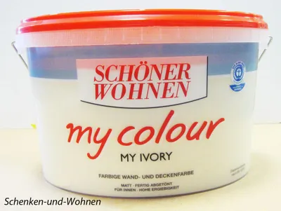 Produktbild von Schöner Wohnen - my colour Wandfarbe matt - 1544 My Ivory , 10 L
