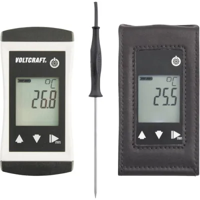 Produktbild von VOLTCRAFT PTM-120 + TG-400 Temperatur-Messgerät -70 - 250 °C Fühler-Typ Pt1000 IP65