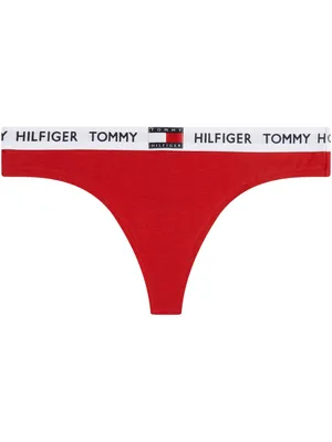 Productafbeelding van Tommy Hilfiger dames string, rood (Tango Red), maat S