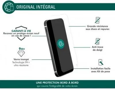 Produktbild von Force Glass, Glas-Folie Original Apple iPhone 13/13 Pro/14, Transparent