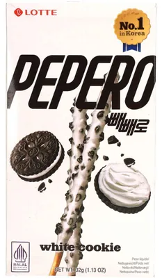 Produktbild von Pepero White Cookie Sticks 32g