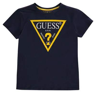 Produktbild von Guess - T-Shirt für Kinder, Baumwolle GT17521 (128) (Blau)