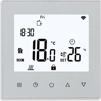 Produktbild von Touch-PRF 78 programmierbarer Thermostat - Weiß