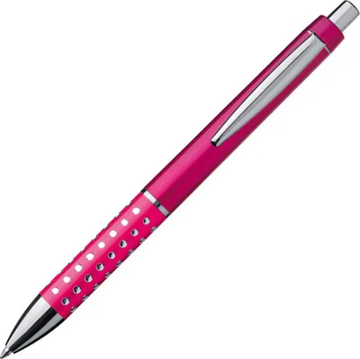 Produktbild von 10 Kugelschreiber / "Glitzer" / Farbe: pink