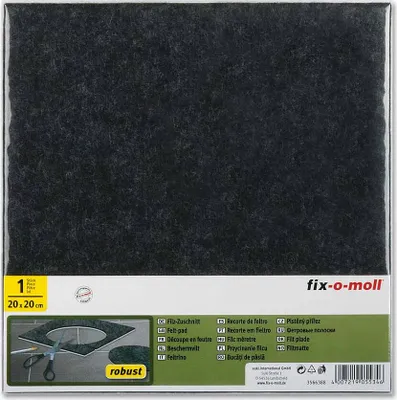 Produktbild von Filzzuschnitt robust, 200mm x 200mm fix-o-moll