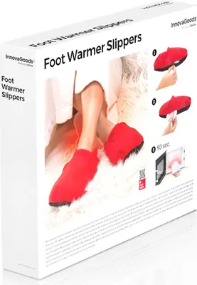 Produktbild von Innovagoods Mikrowellen-hausschuhe Durchsichtig  Durchsichtig One Size